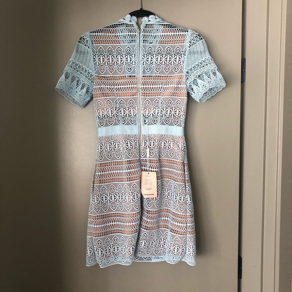 Self-Portrait Lace A-Line Minidress - Picture 5 of 7